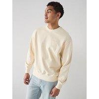 Levi'S Authentic Relaxed Fit Crew Sweat Top - Yellow