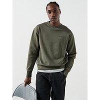 Levi'S Authentic Relaxed Fit Crew Neck Sweatshirt - Green