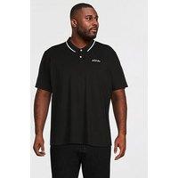 Jack & Jones Plus Blaze Polo Shirt - Black