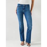 7 For All Mankind The Leggy Bootcut Jeans - Blue