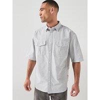 Levi'S Pacifica Stripe Loose Fit Short Sleeve Shirt