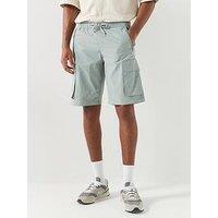 Jack & Jones Cole Axis Tech Cargo Shorts - Grey