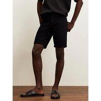 River Island Slim Short - Black