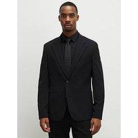 River Island Slim Core Suit Jacket - Black