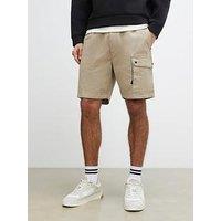 River Island Romeo Cargo Shorts - Grey
