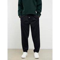 River Island Othello Elasticated Trousers - Black