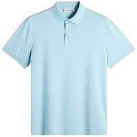 J Lindeberg Mens Golf Kv Polo - Blue