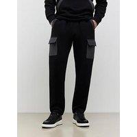 River Island Luminus Joggers - Black