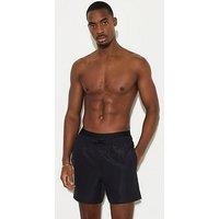 River Island Hastings Double Wb Swim Shorts - Black