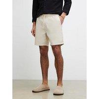 River Island Capulet Cross Hatch Shorts - Grey