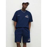 River Island River Island Short Sleeve Boxy T-Shirt And Short Set