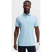 J Lindeberg Mens Golf Bo Polo - Blue