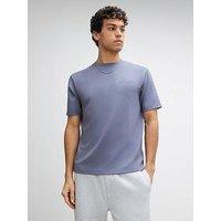 River Island River Island Short Sleeve Slim Bonded Interlock T-Shirt