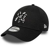 New Era New York Yankees Animal Infill 9Forty Mlb Cap - Black