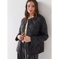 Only Amara Quilted Jacket - Black