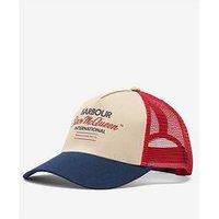 Barbour International Smq Trucker Cap - Beige