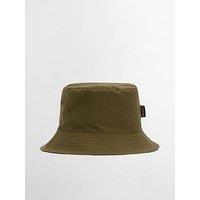 Barbour Hutton Reversible Bucket Hat - Khaki/Tartan