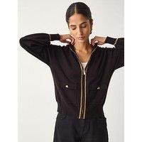 Monsoon Nolan Knit Bomber