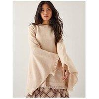 Monsoon Fay Fringe Poncho