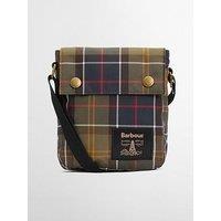 Barbour Torridon Tartan Flight Crossbody Bag - Green