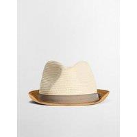 Barbour Ashill Trilby Summer Hat - White