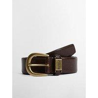 Barbour Clyde Leather Belt - Brown