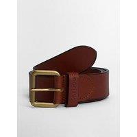 Barbour Allanton Leather Belt - Brown