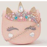 Monsoon Girls Unicorn Treasure Bag - Light Cream