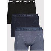 Jack & Jones Jeremiah Trunks 3 Pack - Navy