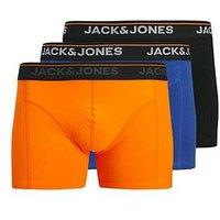 Jack & Jones Plus Theodore Solid Trunks 3 Pack - Multi