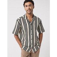 Only & Sons Dani Crochet Short Sleeve Shirt - Cloud Dancer