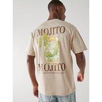 Only & Sons Fred La Hacienda T-Shirt - Light Beige
