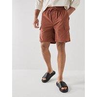 Only & Sons Kal Cargo Shorts - Brown
