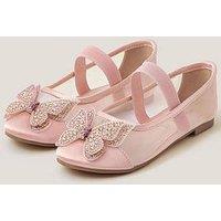 Monsoon Girls Princess Butterfly Ballerina Shoes - Pink