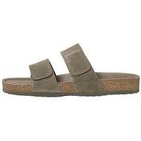 Jack & Jones Malta Suede Sandal - Brown