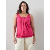 The Very Collection Curve Banded Hem Vest