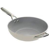 Ninja Ceramic Pro 28Cm Wok - Stone Cw30928Ukst