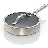 Ninja Ceramic Pro 26Cm Saute Pan - Stone Cw30126Ukst