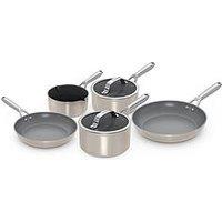 Ninja Ceramic Pro 5-Piece Pan Set - Stone Cw35000Ukst