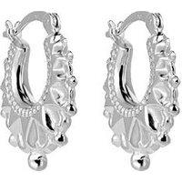 Seol + Gold Sterling Silver Traditional Hoops