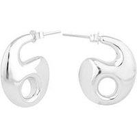 Seol + Gold Sterling Silver Mariner Link Studs