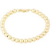 Seol + Gold 18Ct Gold Plate Over Sterling Silver Chunky Beaded Bracelet
