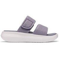 Clarks Solevana Star2 Sandals - Purple Grey