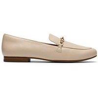 Clarks Tamna Iris Shoes - White Leather