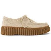 Clarks Torhill Bee Shoes - Ecru
