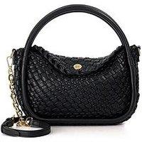 Dune London Dinideliberate Mini Woven Grab Bag - Black