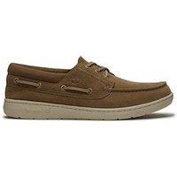 Timberland Portofino Pier Boat Shoe - Dark Beige
