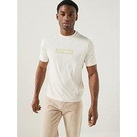 Napapijri Mens Box Logo T-Shirt - White