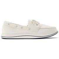 Clarks Brinkley Edge Shoes - White