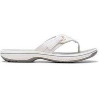 Clarks Brinkley Reyna Sandals - White